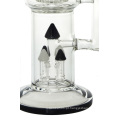4 Cabeça de chuveiro de vidro Perc tubo de vidro de água para fumar (ES-GB-434)